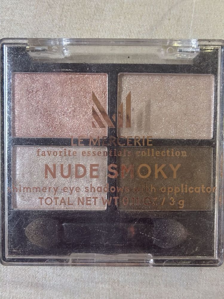 Le Mercerie Nude Smoky Eyeshadow Quad