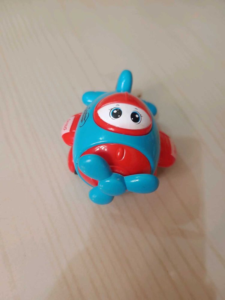 Cute Blue Airplane