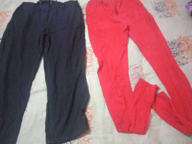 Comfortable Palazzo Pants &amp; Leggings Set