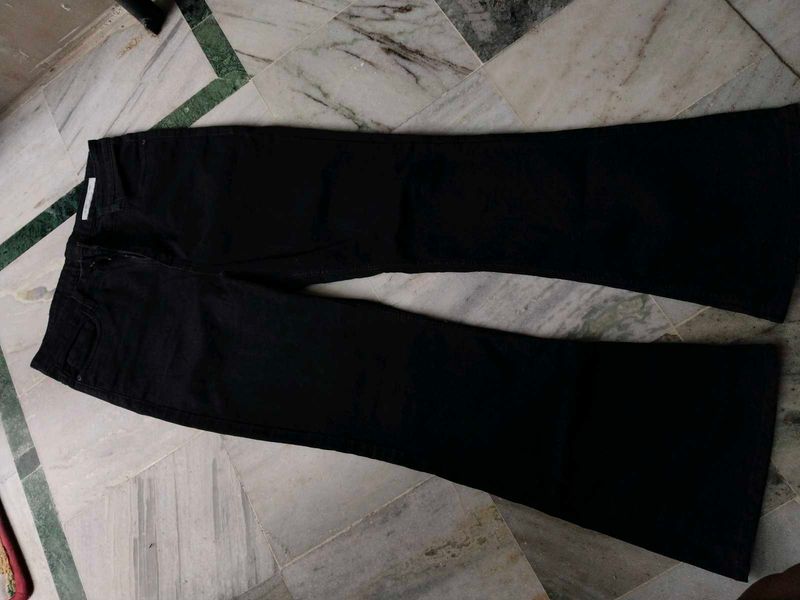 Zudio Black Flare Jeans