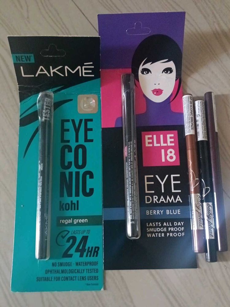 Lakme &amp; Elle 18 Eyel kohil Set 5