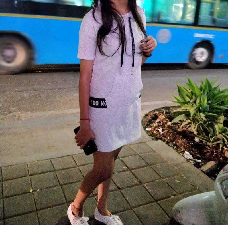 Mini Hoodie Dress