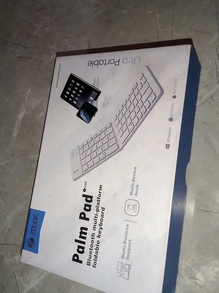 Ultra Portable Foldable Bluetooth Keyboard