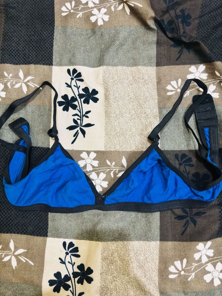 Blue bra