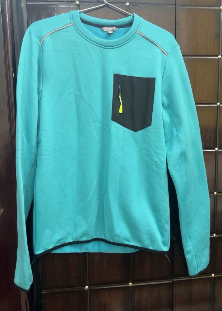 Turquoise Crew Neck Sweatshirt