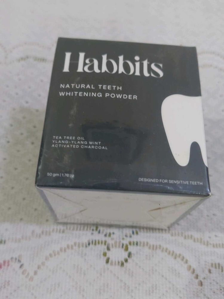 Habbits Natural Teeth Whitening Powder