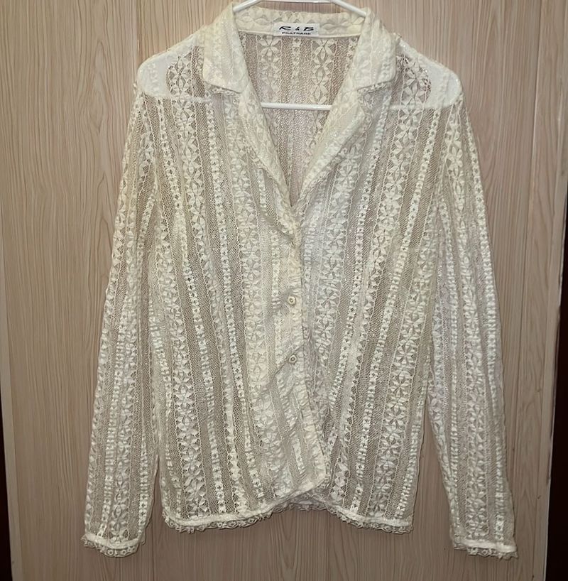 Vintage Lace Blouse