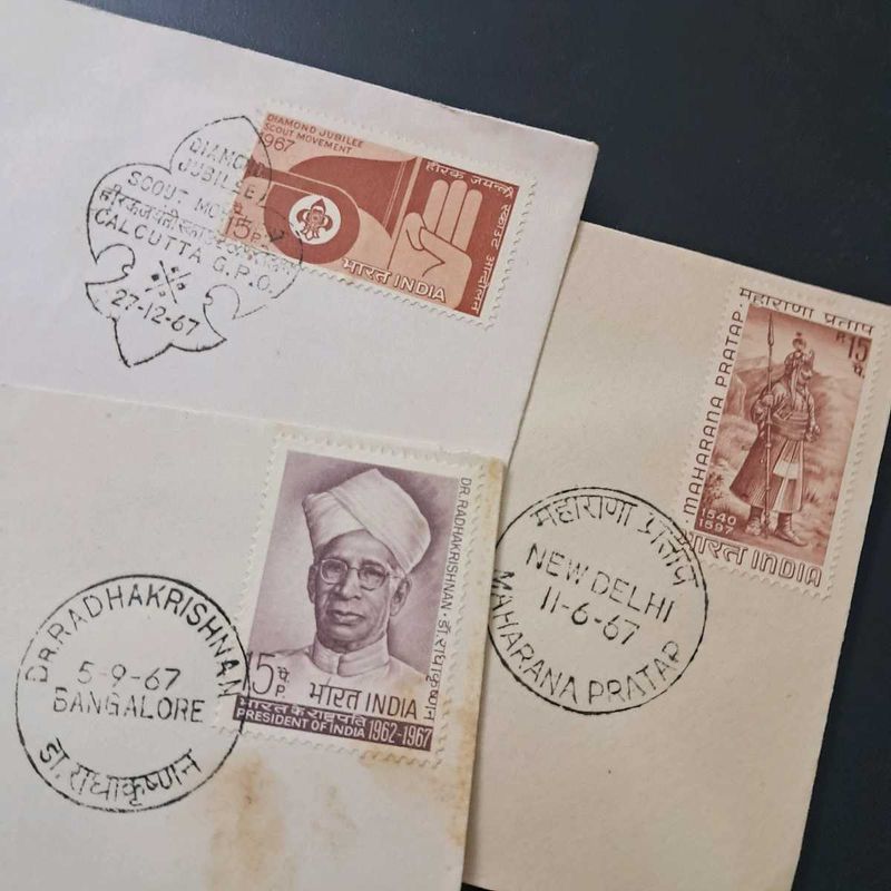 set of 3 Rare 1960-70s First Day Covers