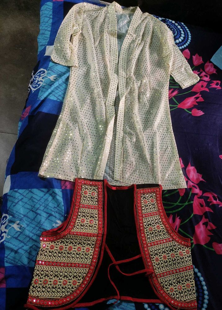 Embellished Kurta Set
