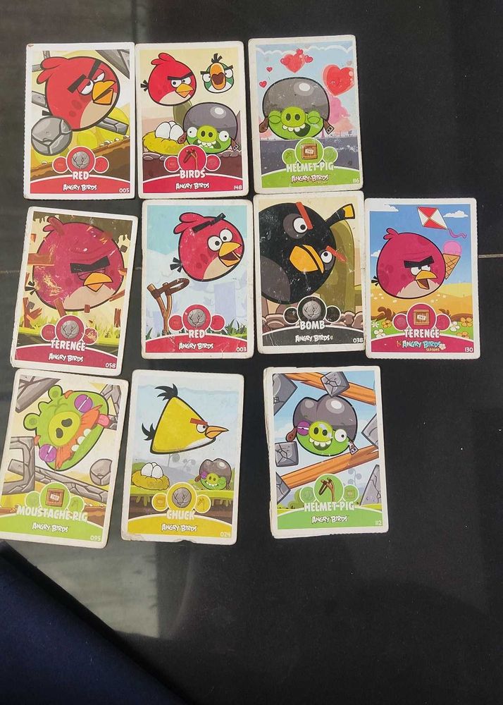 angrybirds card 10  cards combo