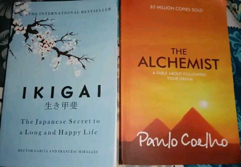 Ikigai &amp; The Alchemist Books combo