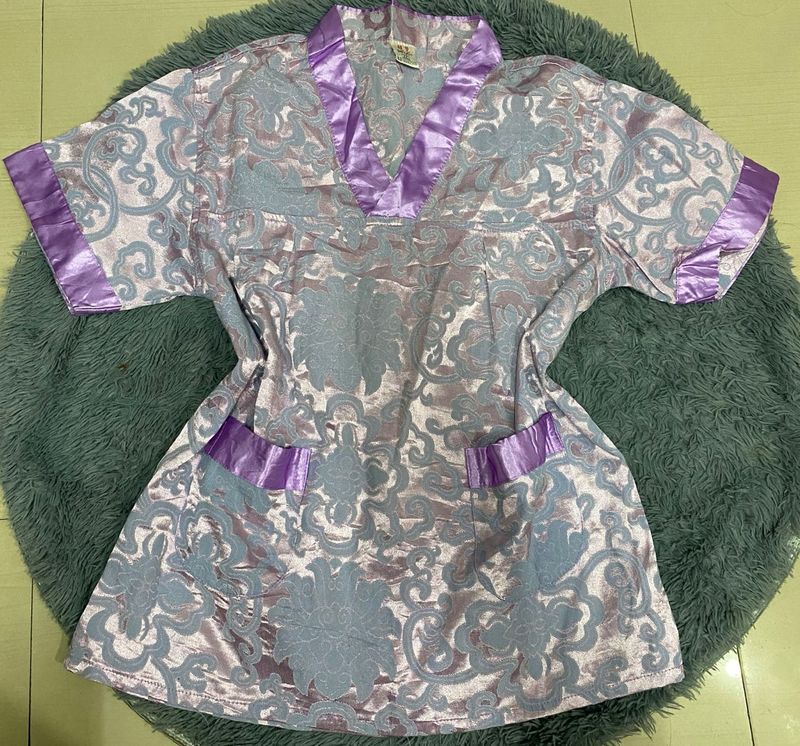 Vintage Floral Robe