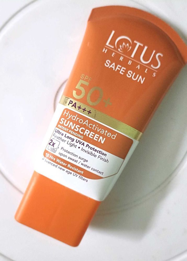 Lotus Herbals Safe Sun SPF 50+ Sunscreen