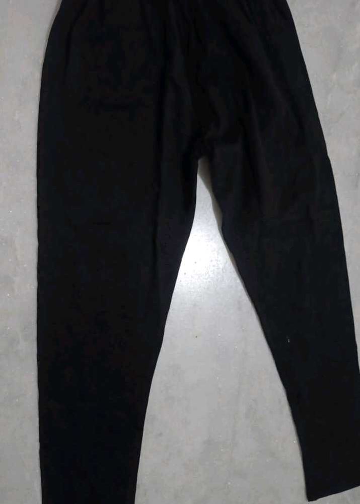 Combo Of 2 Black And Orange Leggings