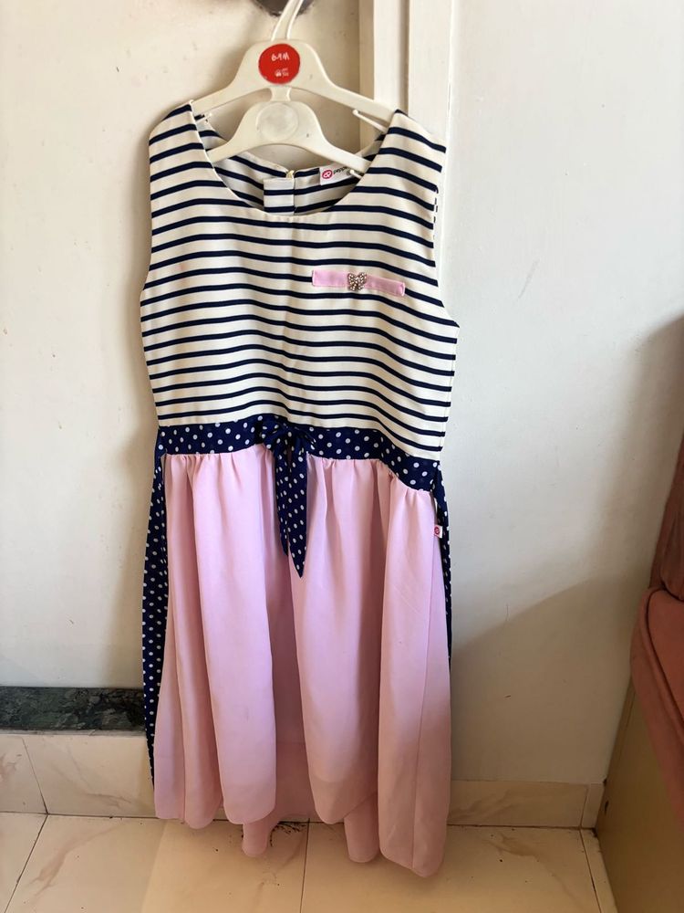 Cute Striped &amp; Polka Dot Dress