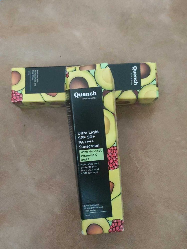 Quench Ultra Light SPF 50+ Sunscreen Pack of 2