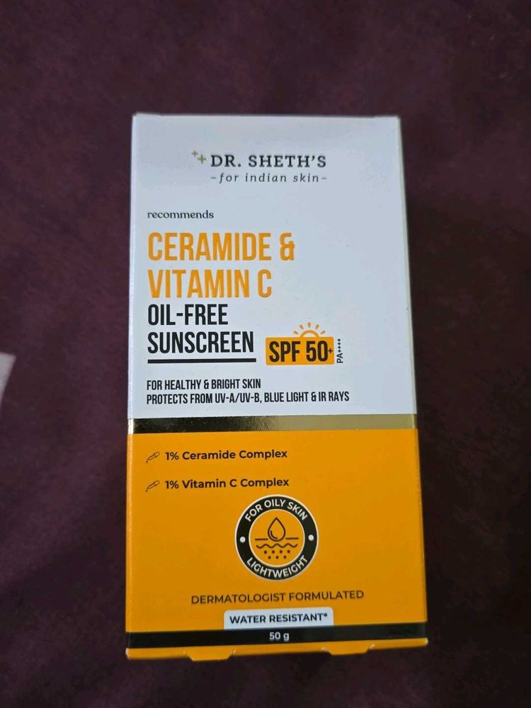 Dr. Seth's Ceramide &amp; Vitamin C Sunscreen