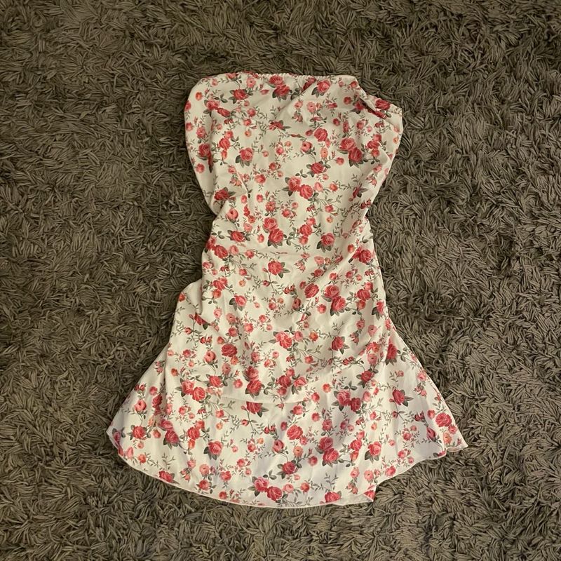 floral tube dress 💐