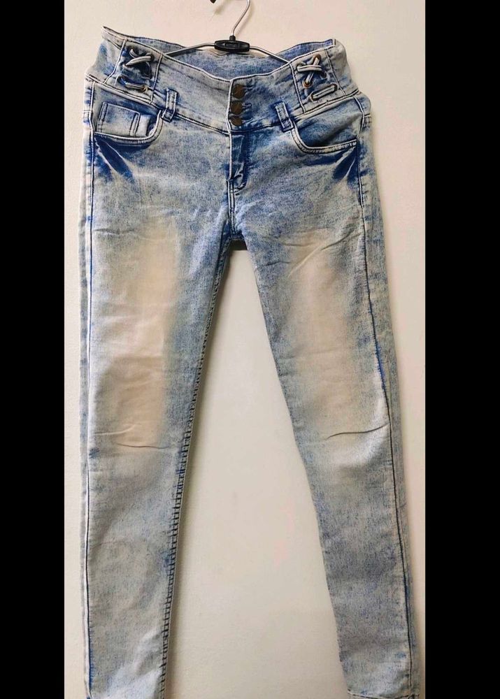 3 Denim Jeans And 2 Jacket/Top