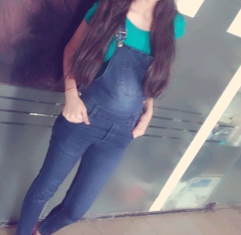 Denim Overalls