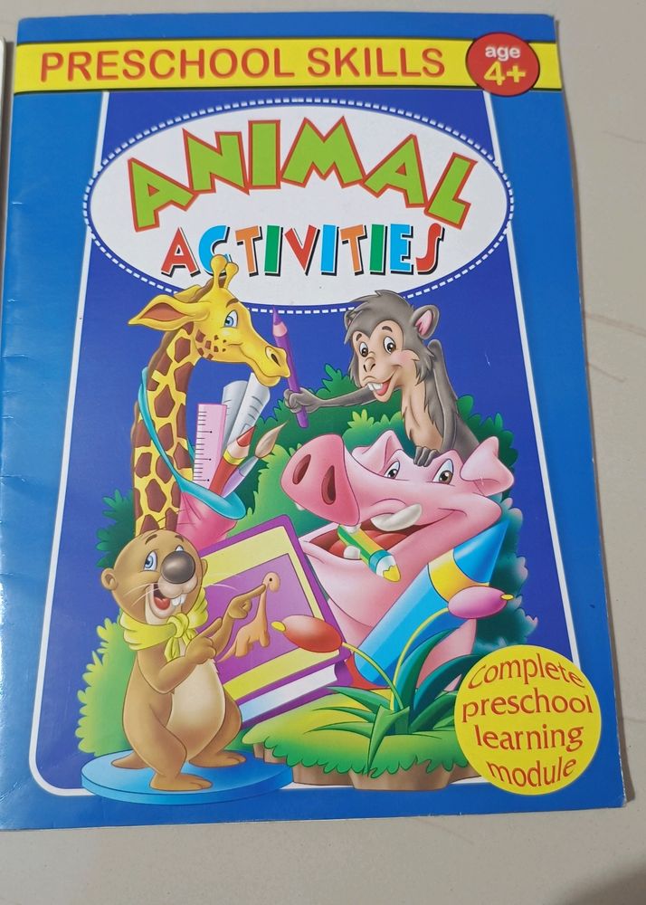 3 Activity Book With Poster