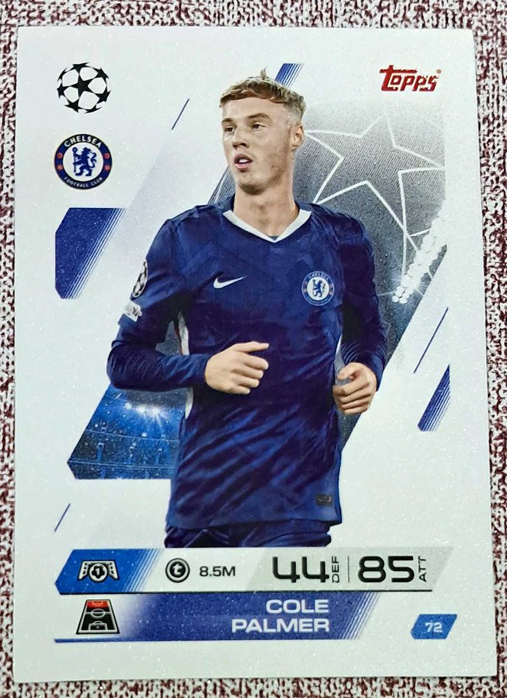 Cole Palmer 2025 Topps Trading Card