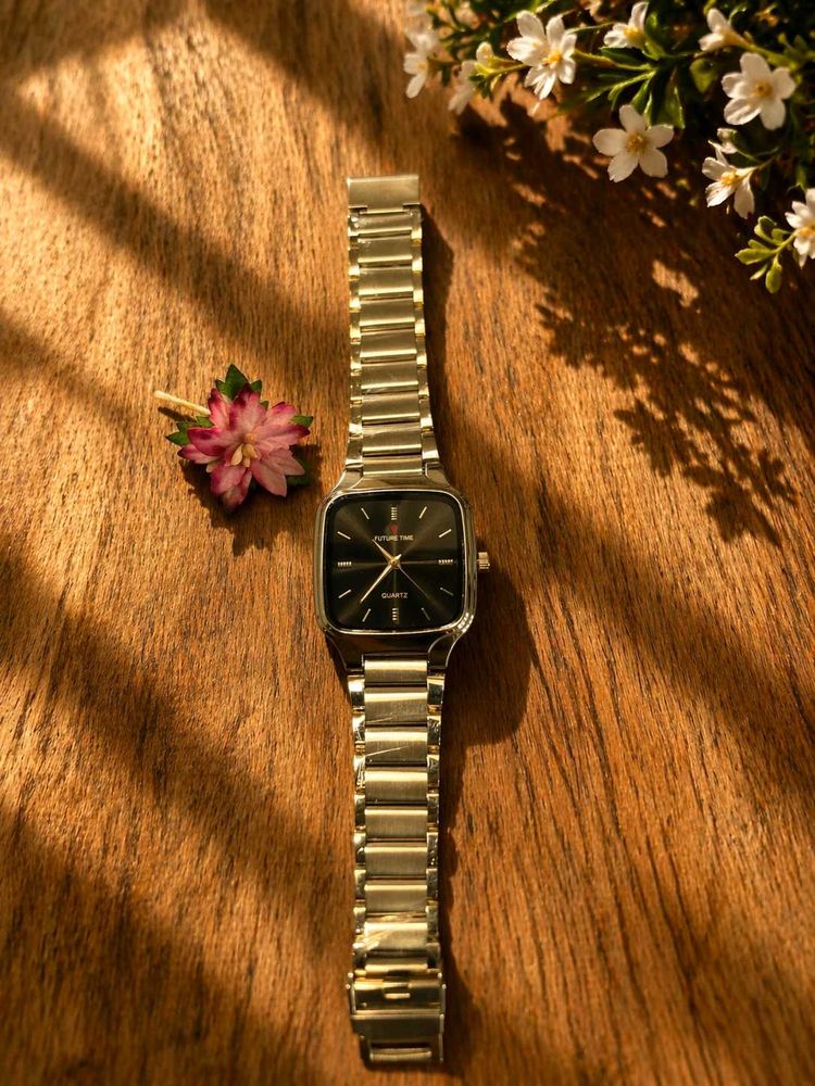 Classic Stainless Steel Watch