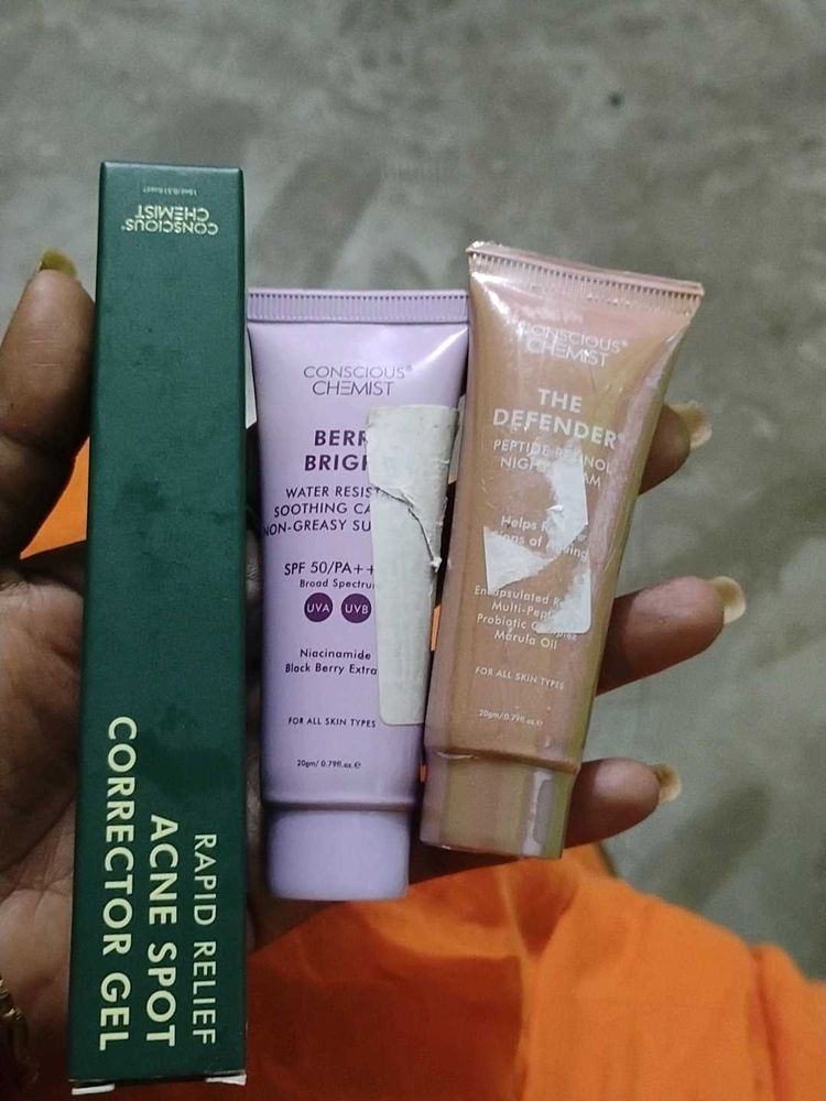Conscious Chemist Skincare Trio