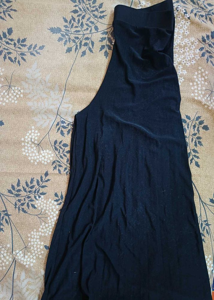 Wide Leg Black Palazzo Pants