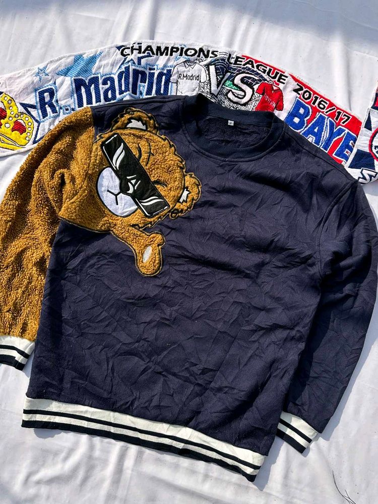 Cool Bear Graphic Sweatshirt, New condition