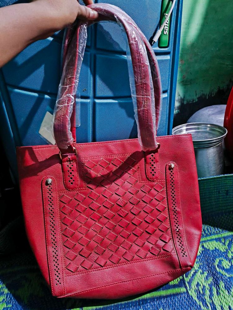 Red Tote Bag( new)