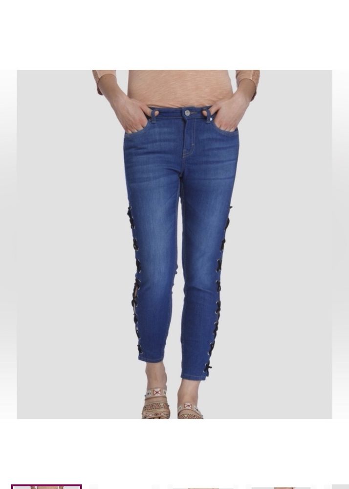 ONLY Women Regular Mid RiseBlue Jeans