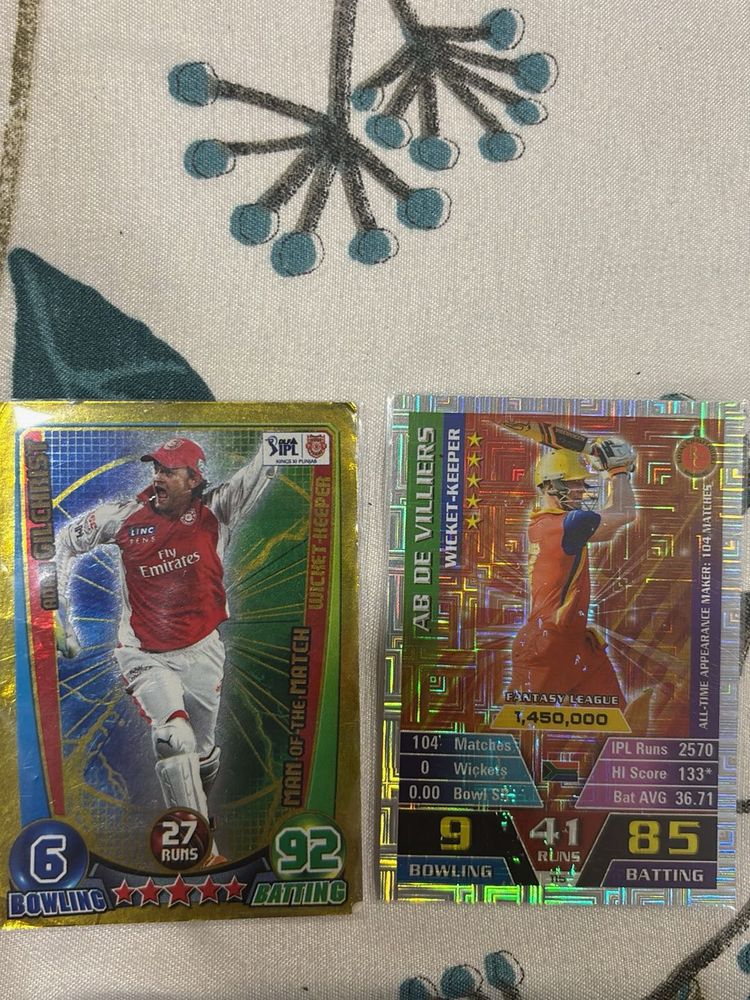 Cricket Trading Cards