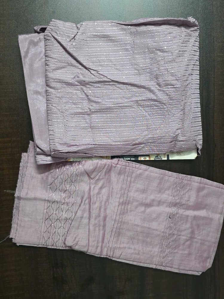 Designer Sequins Dress Material