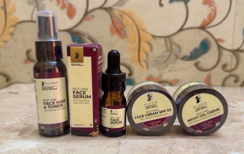 Pilgrim Red Vine Skincare Set