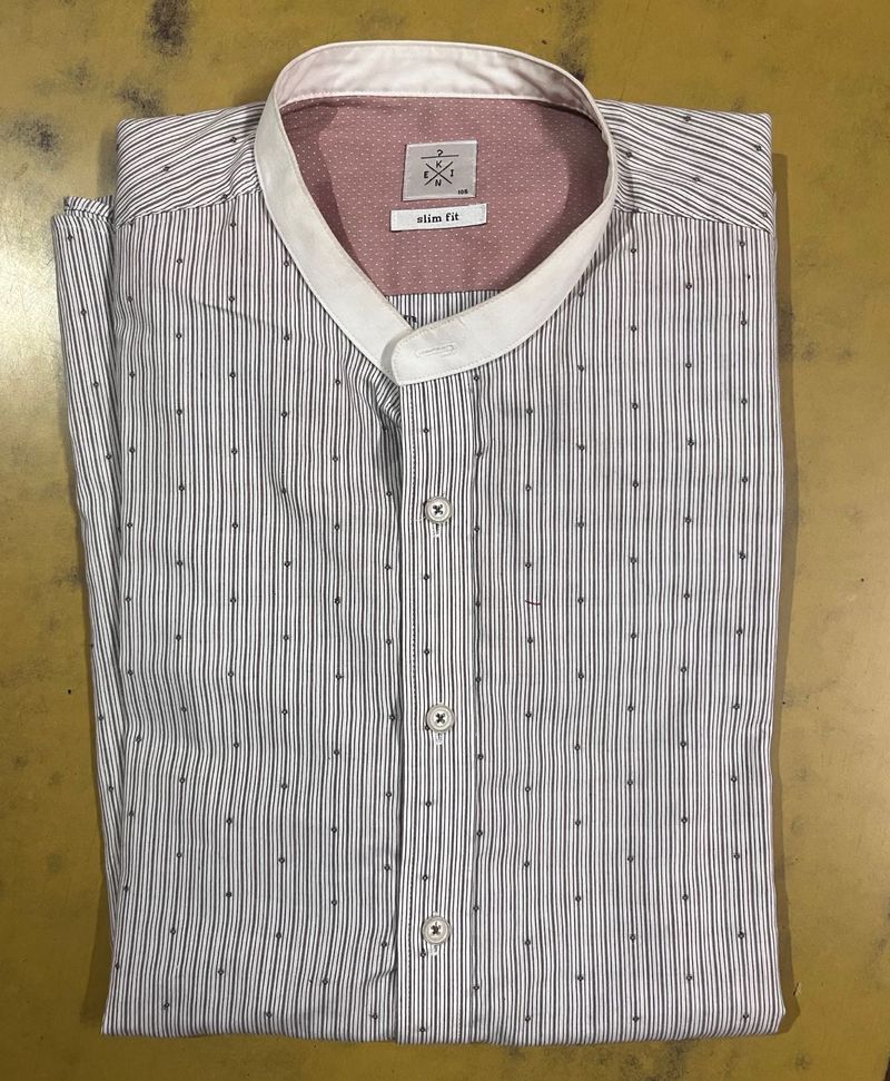 Striped Slim Fit Shirt