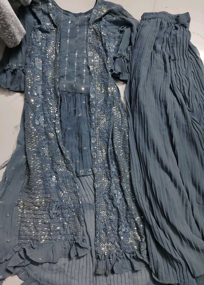 palazzo with frock