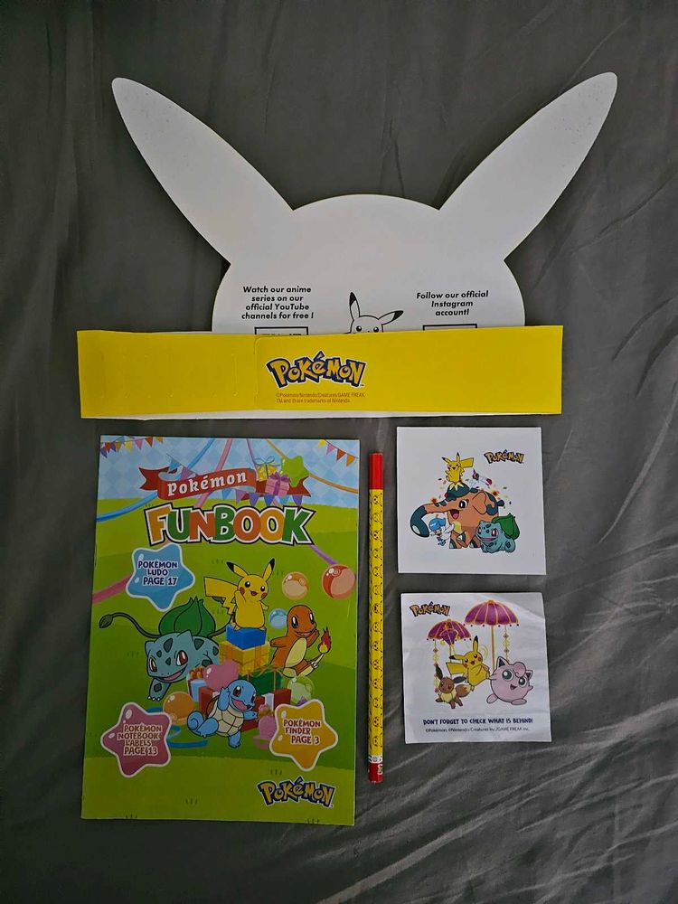 Pokemon Event Funbook Collectible Set (2025)