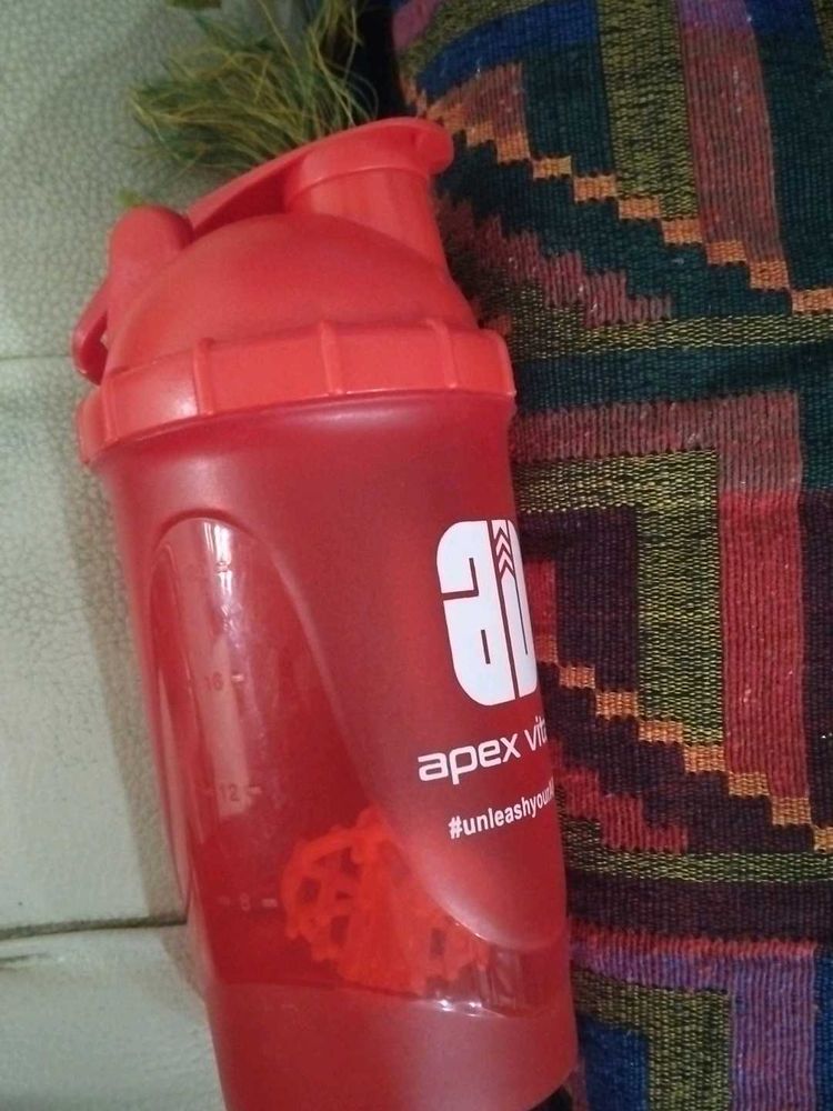 Red Apex Nutrition Shaker Bottle