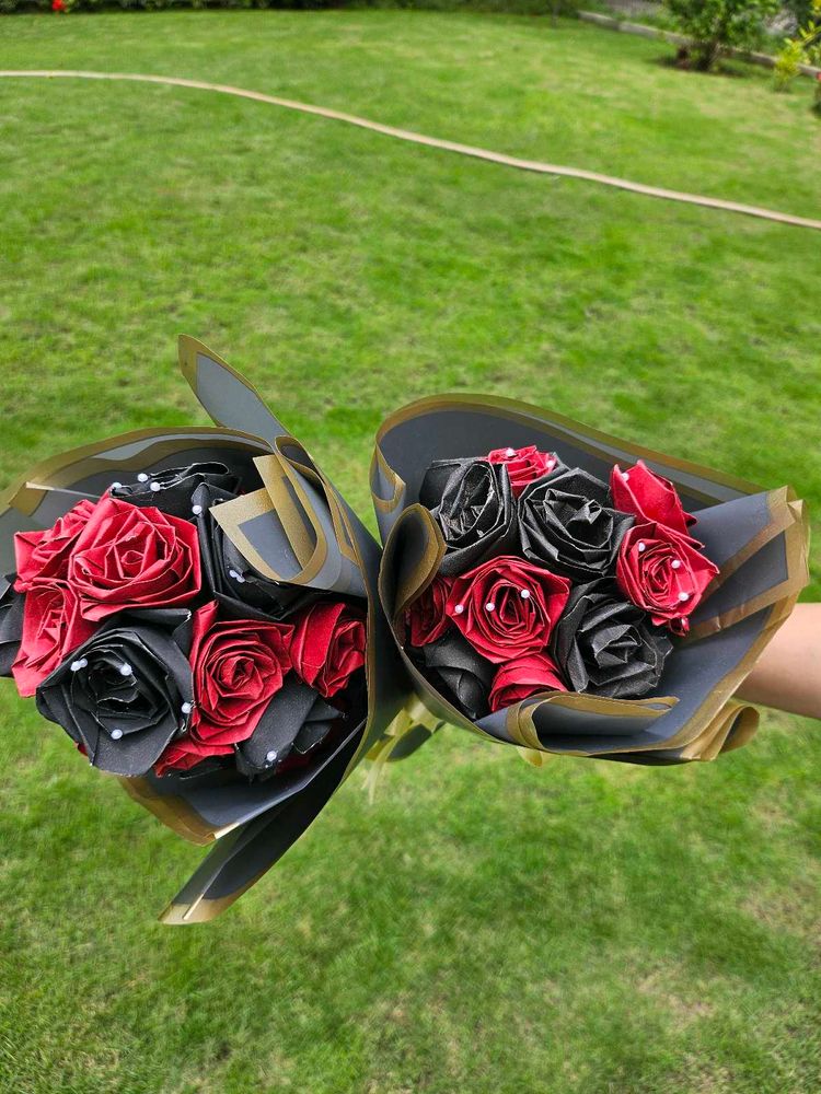 Flower Bouquet Made Of Paper