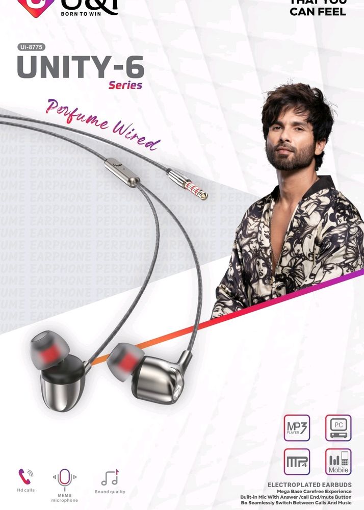 UNITY-6 Series Perfume Wired Earphones