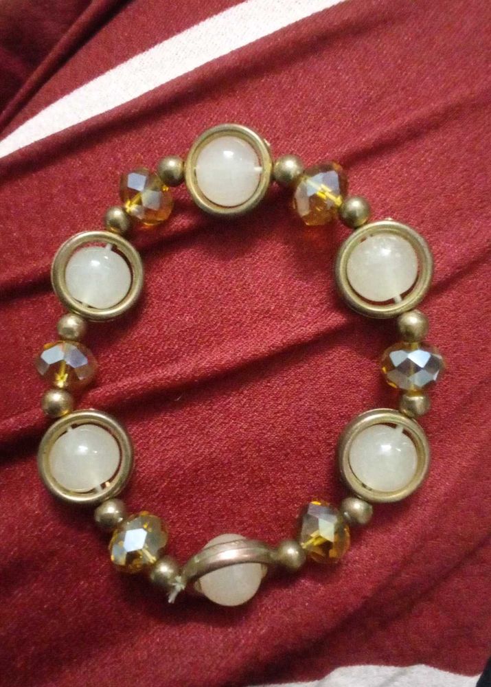 Unique Beaded Charm Bracelet