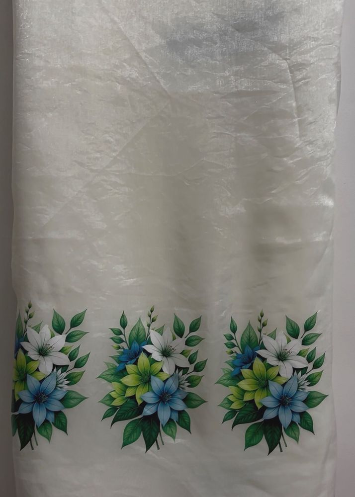 Floral Print Dress Material