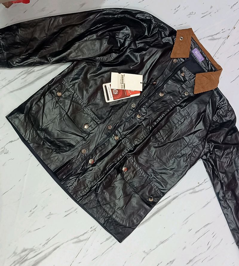 Leather Black Jacket Unisex For Men And Women New