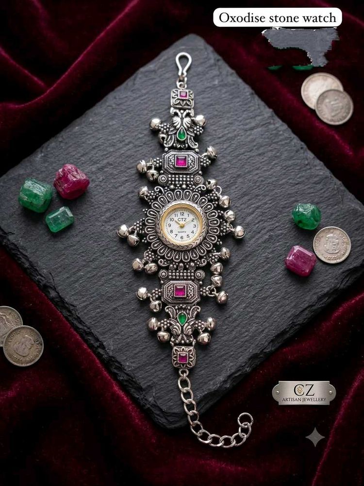 Oxidised Stone Watch