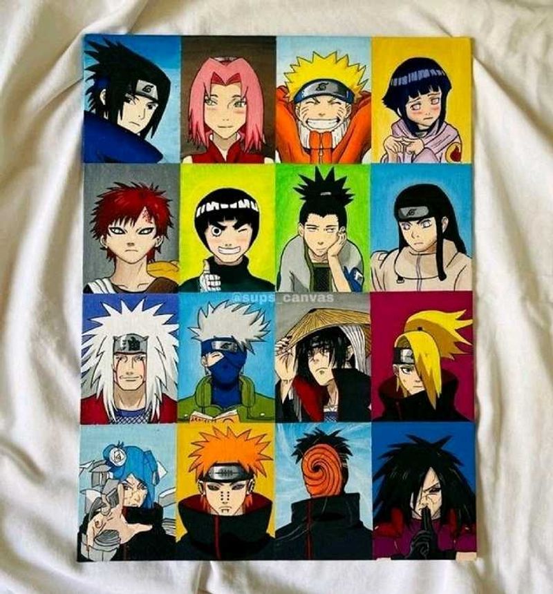 Custom Hand-Painted Anime Art