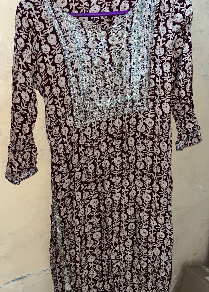 Embellished Ethnic Kurta