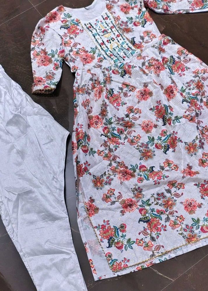 Floral Kurta Set