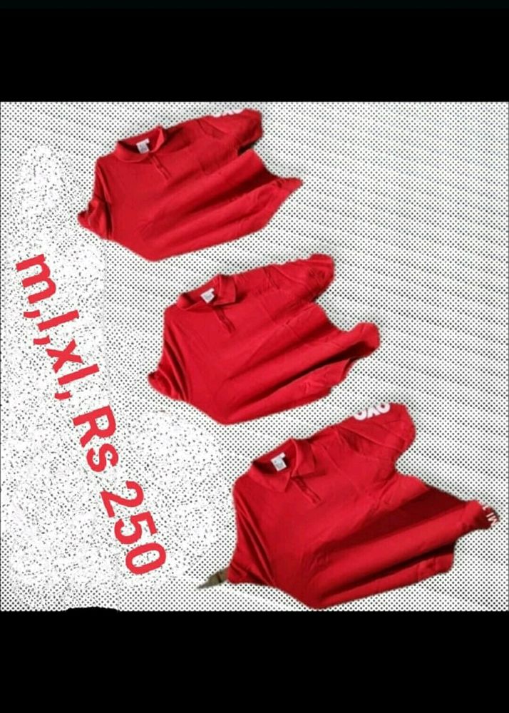 Oyo Red Cotton Tshirt
