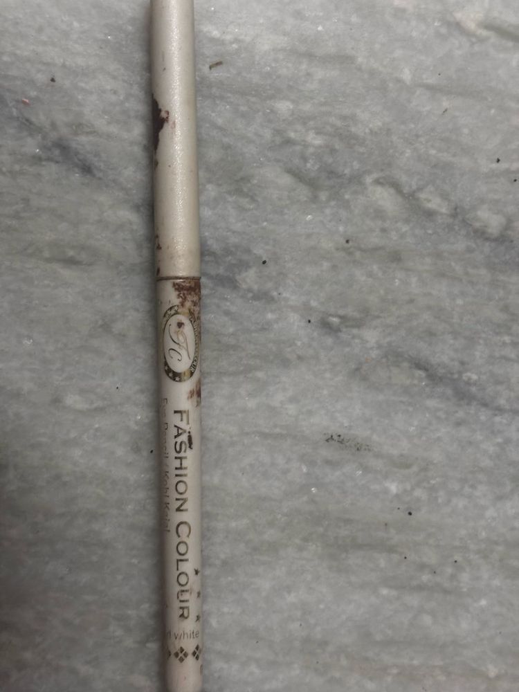 Fashion Colour White Eyeliner Pencil